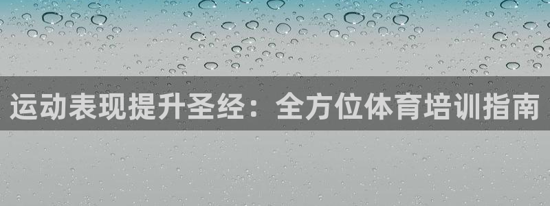 焦点娱乐官方网站下载安装苹果：运动表现提升圣经：全方